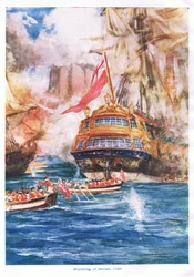 The storming of Geriah AD1756